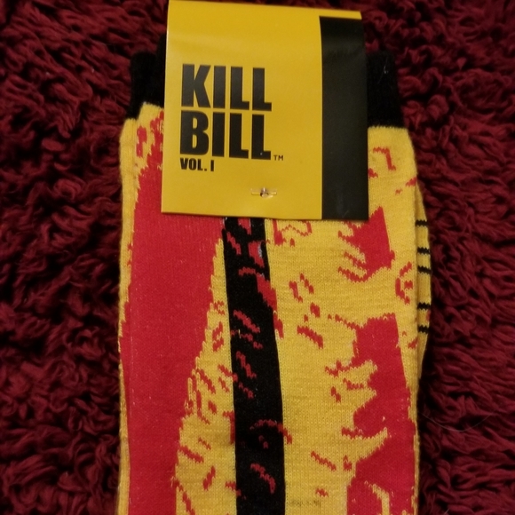 Miramax LootCrate Kill Bill Volume 1 Socks New With Tag - Picture 4 of 8